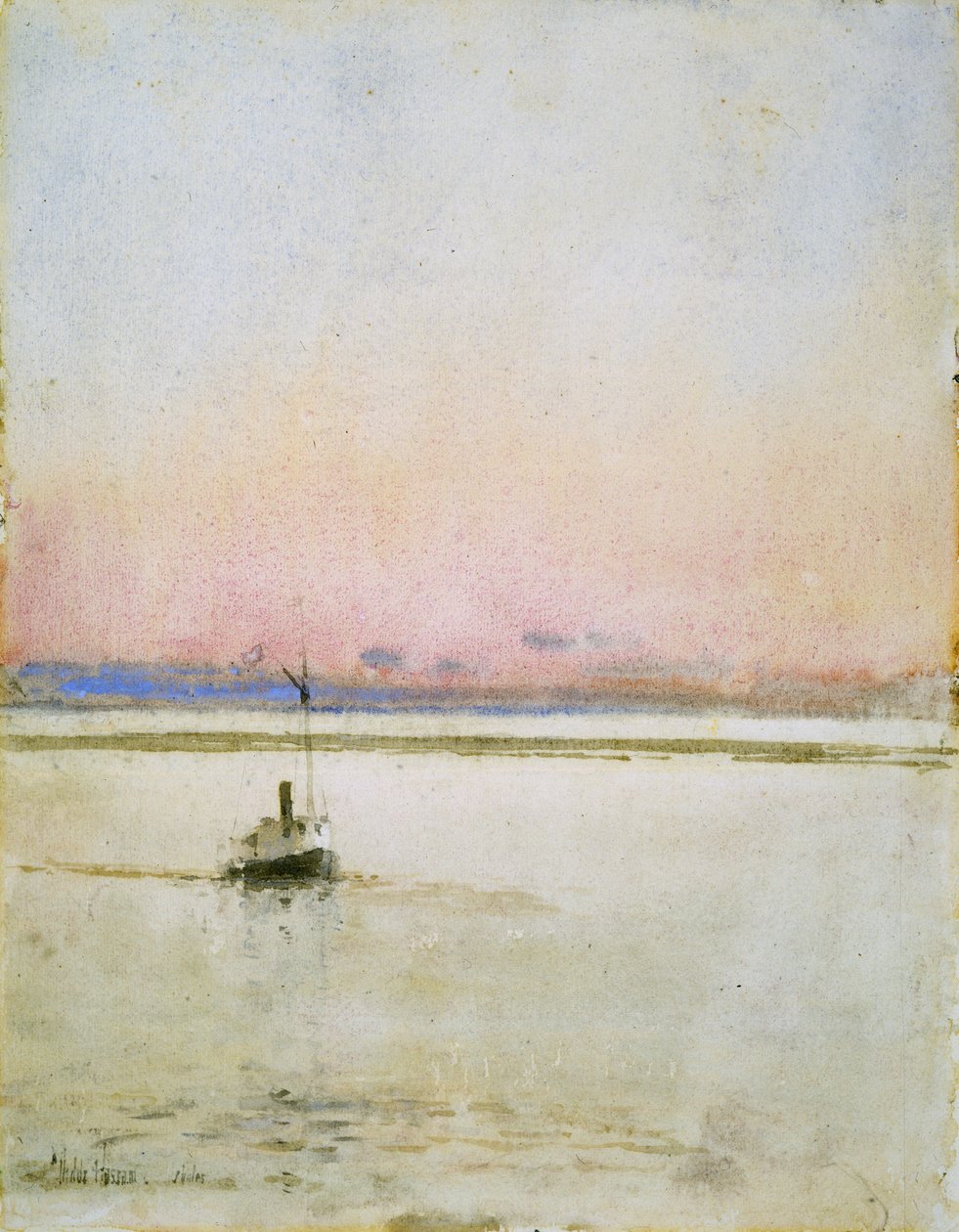 Sunset by Childe Frederick Hassam