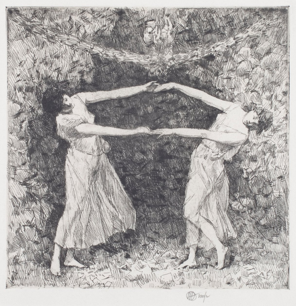 The Laurel Dance by Childe Frederick Hassam