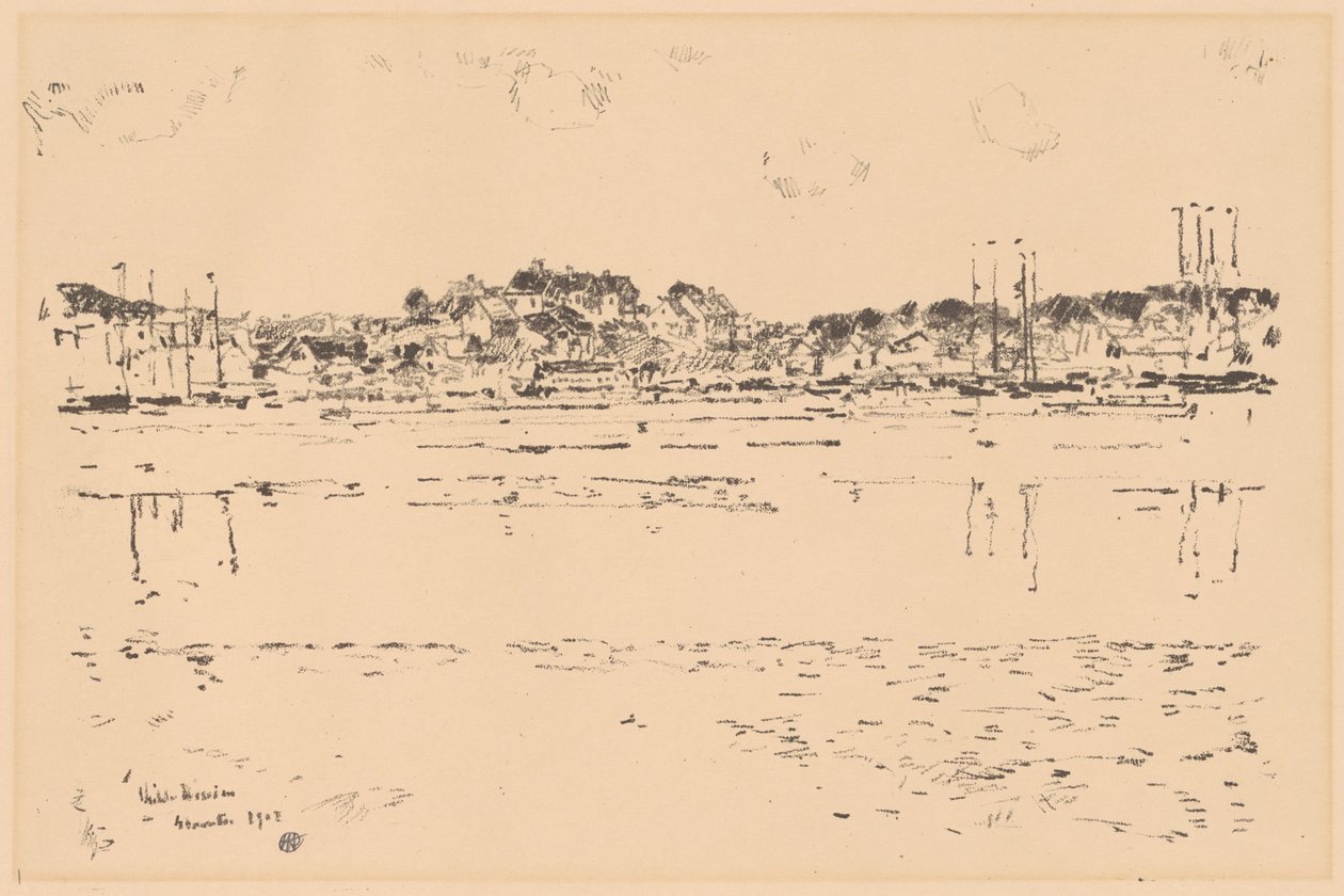 Inner Harbor by Childe Hassam