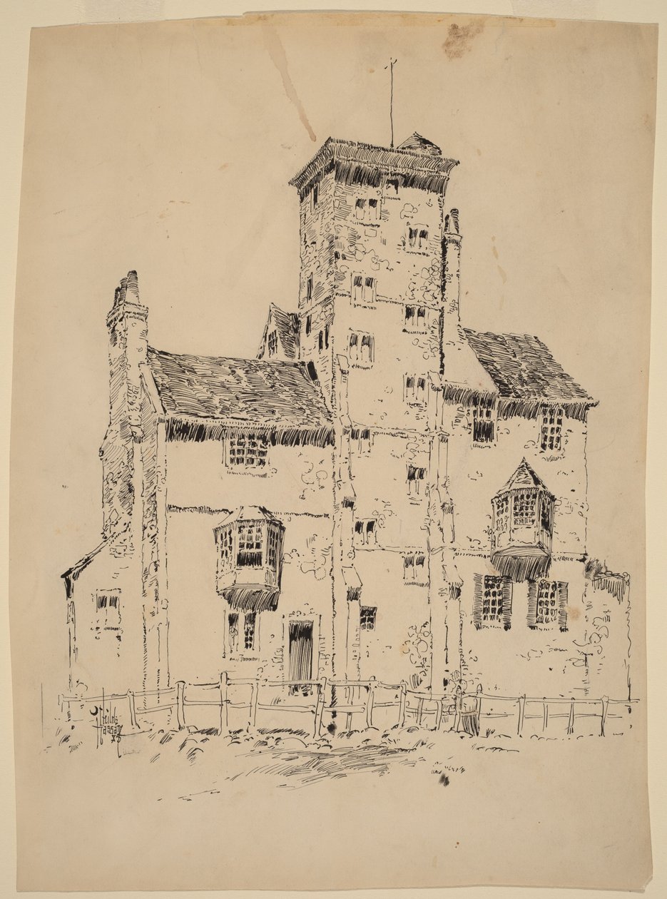 Norman Structure by Childe Hassam