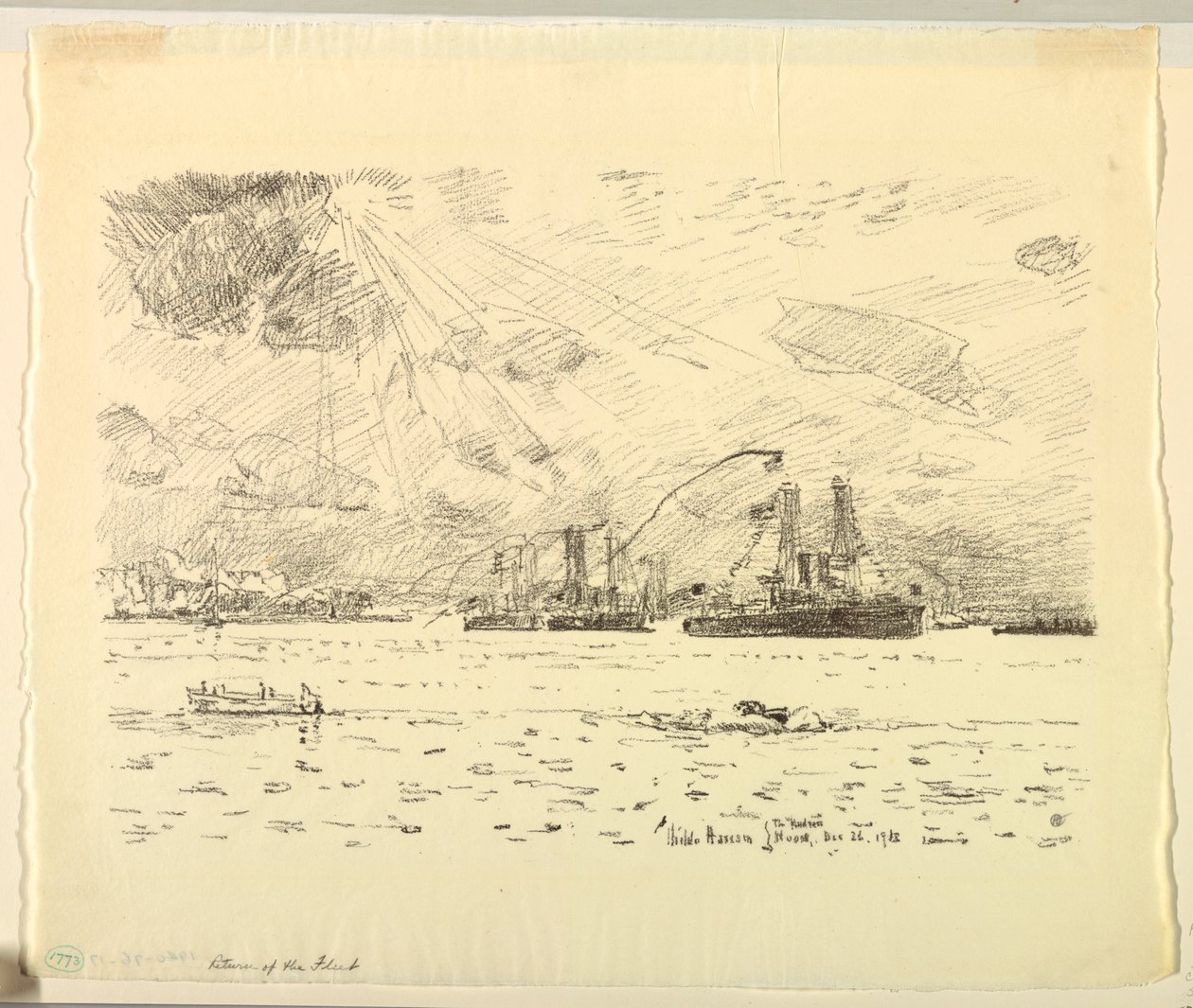 Return of the Fleet by Childe Hassam