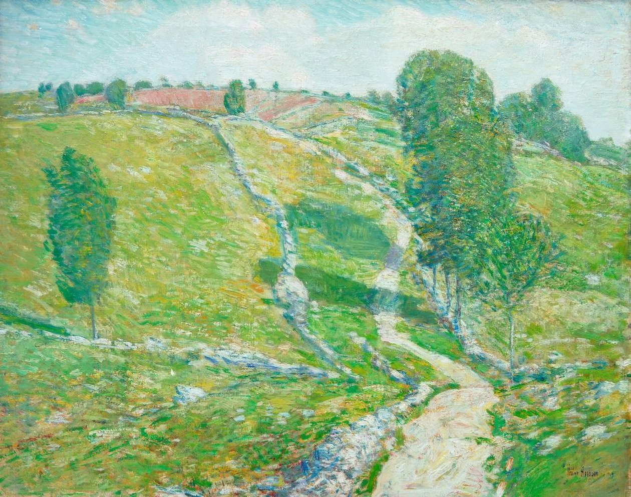 Street in Land of Nod by Childe Hassam