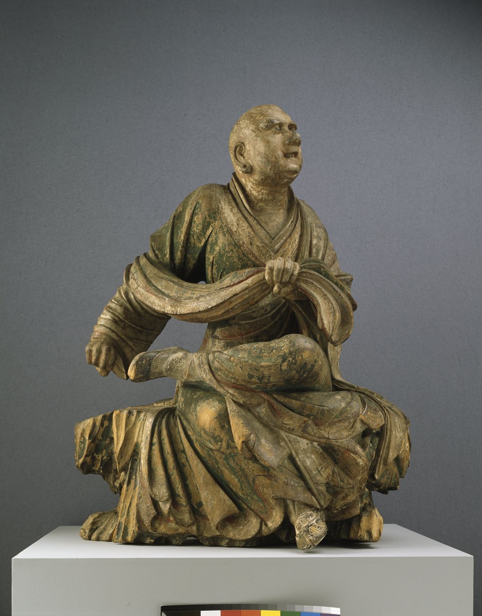 Dragon Tamer Luohan, circa 14th century by Chinese School