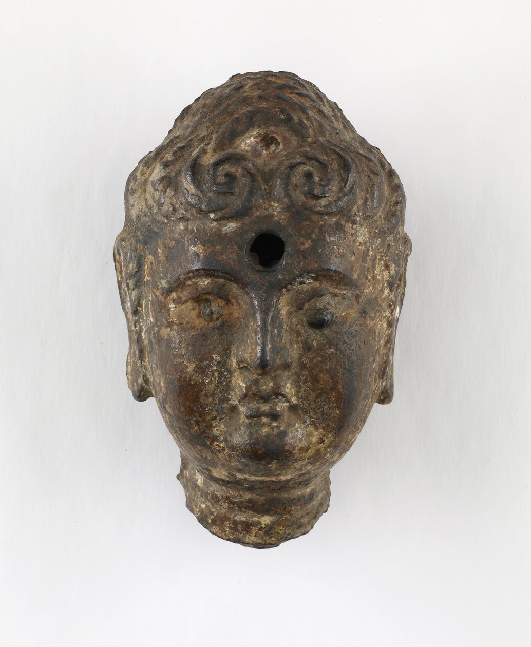 Head of a Deity by Chinese School