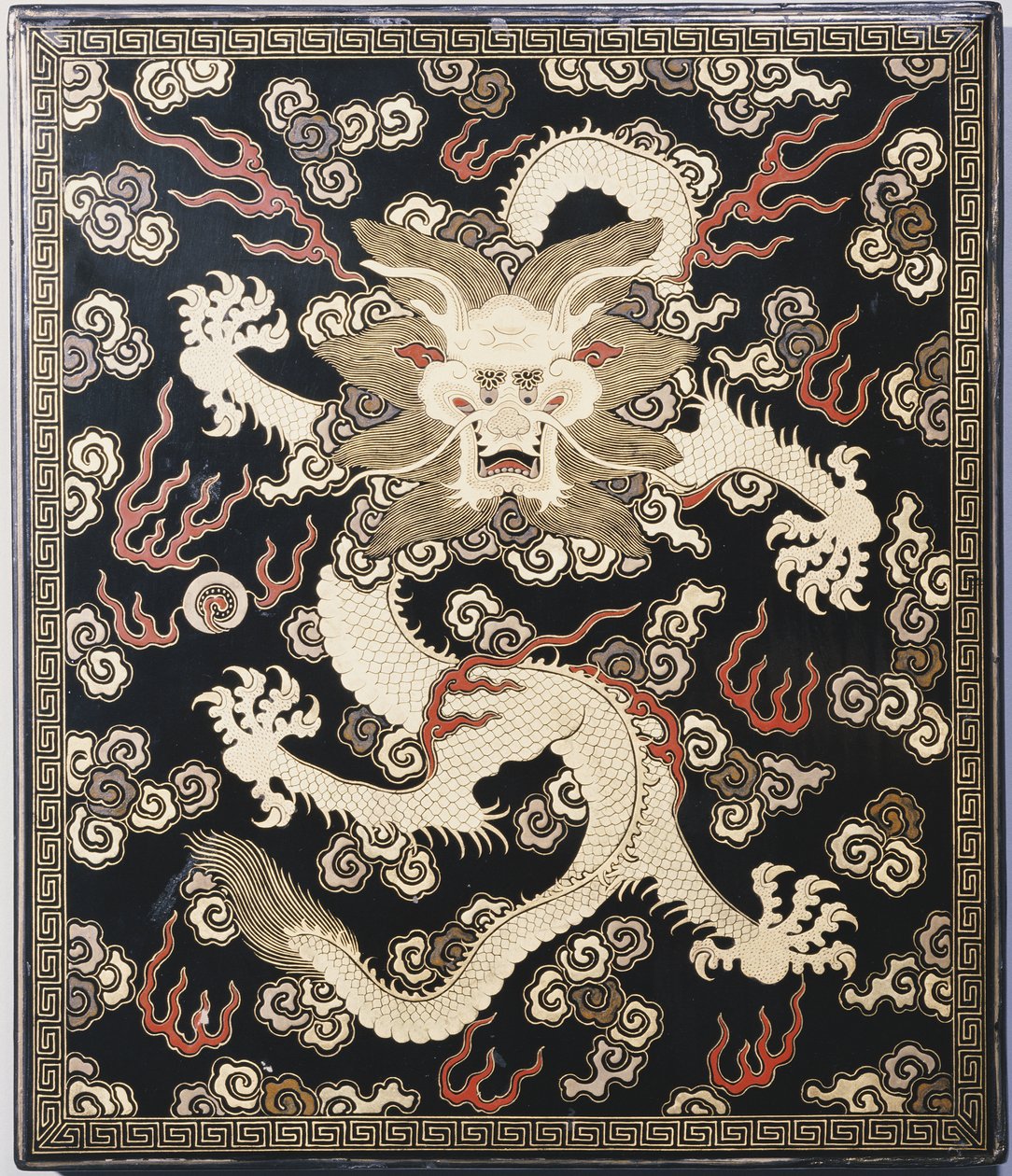 Ink Cake Box and Lid, Qianlong Period by Chinese School