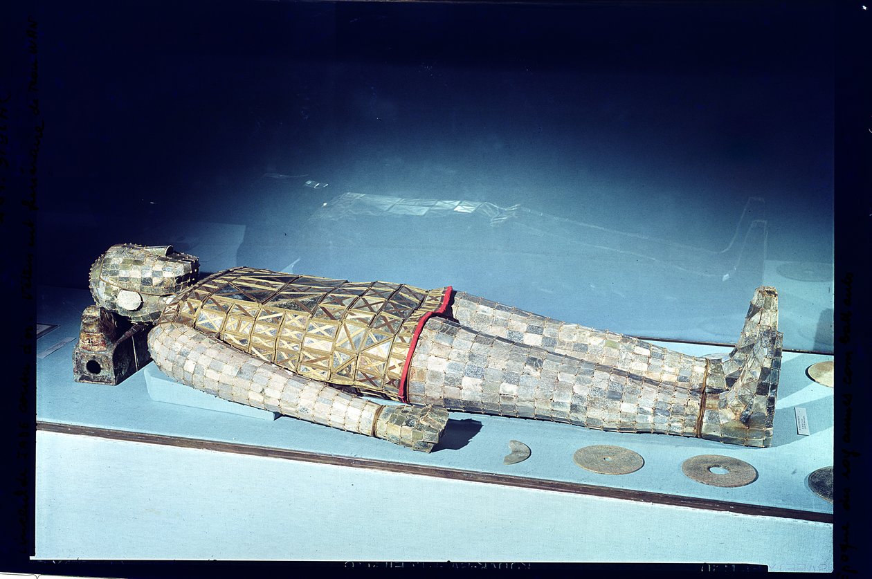 Jade Burial Suit from the Tomb of Princess Tou Wan, Wife of Liu Sheng by Chinese School