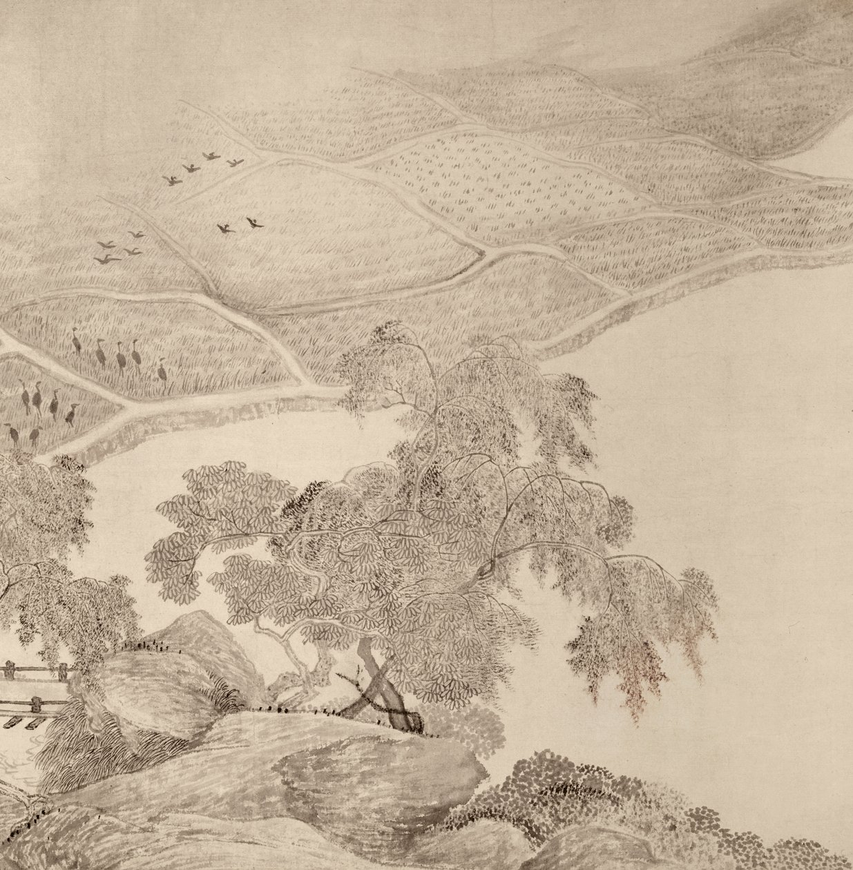 Passing the Summer at the Thatched Hall of the Inkwell by Chinese School