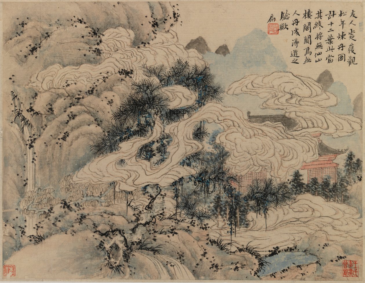 Preparing the Elixir of Life by Chinese School