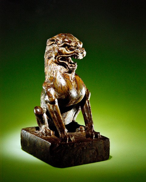 Seated lion, Tang Dynasty by Chinese School Chinese School