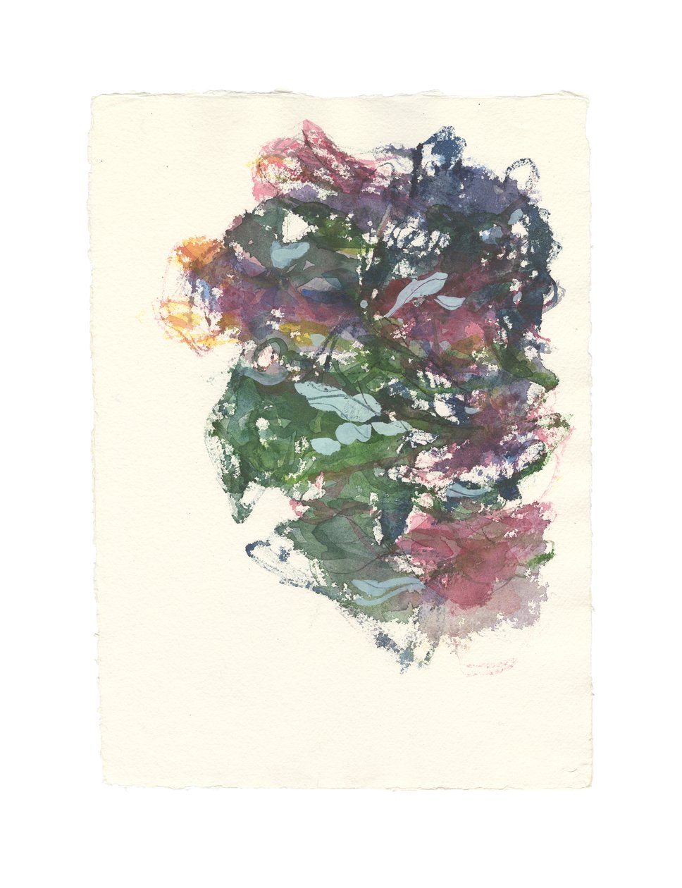 Abstract Composition, Organic Series, 2021 by Ching Fun Tso