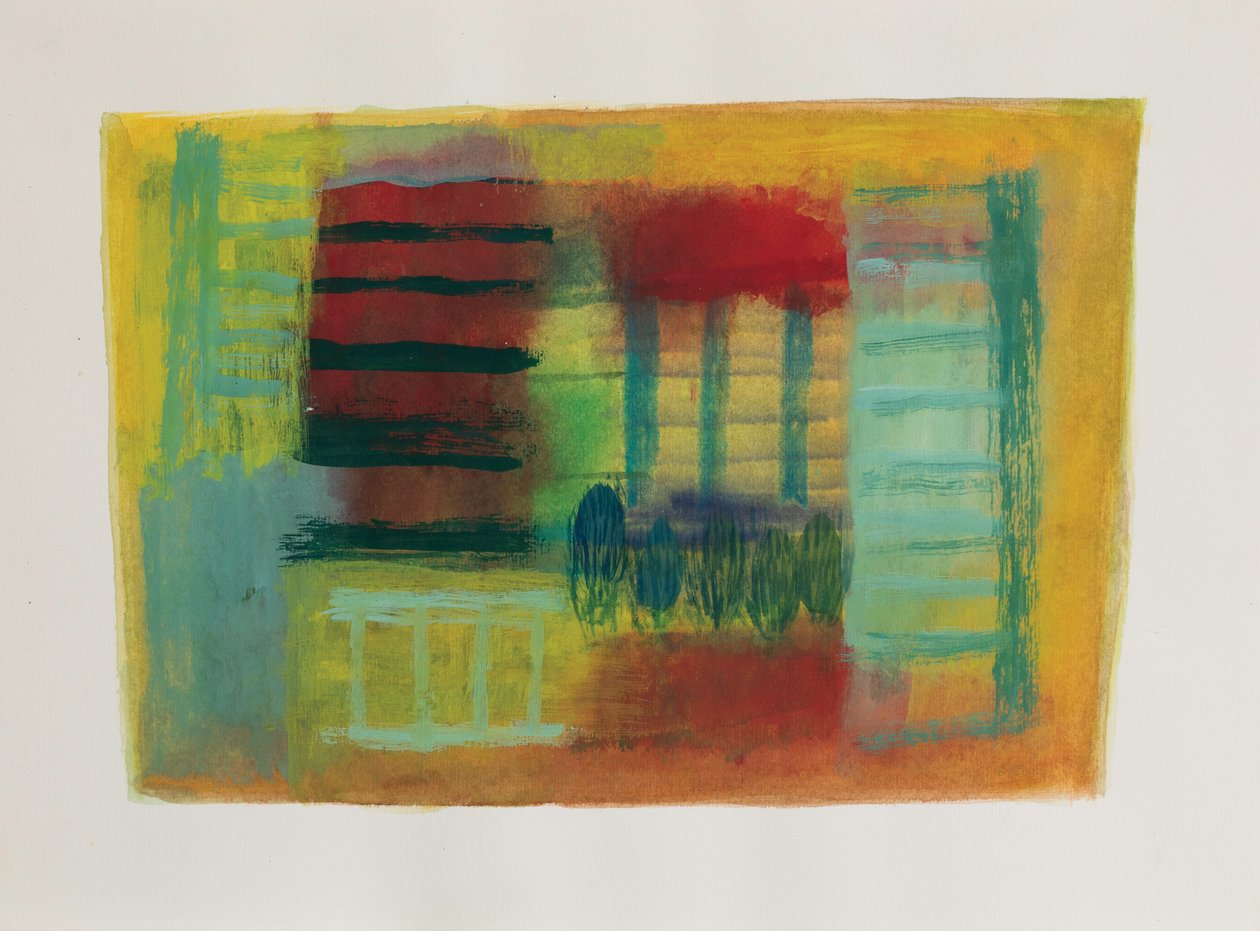 Yellow Garden I, 2003 by Ching Fun Tso
