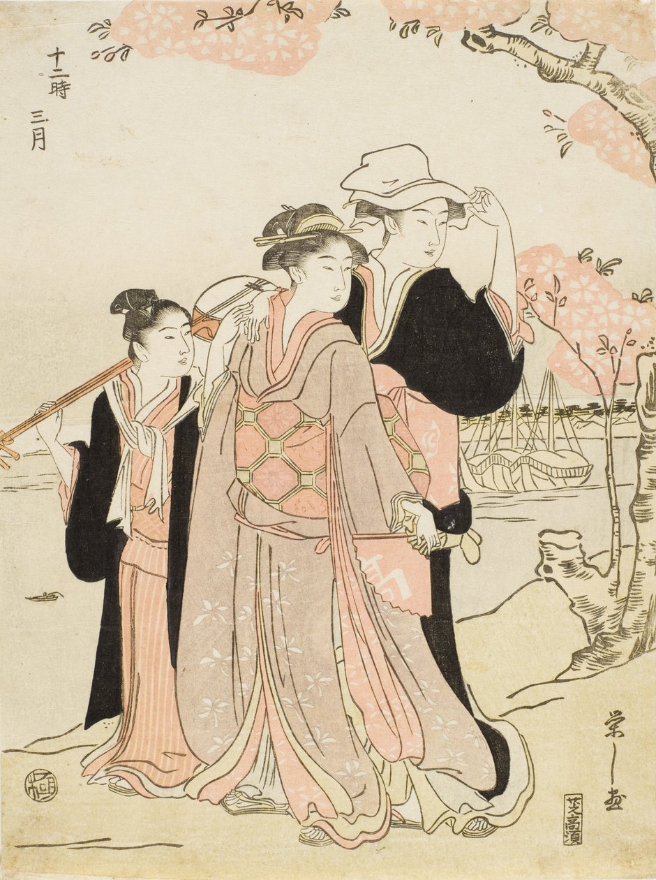The Third Month by Chobunsai Eishi
