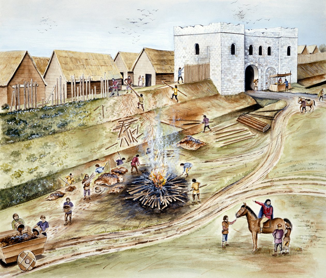 Refurbishing the City Defences at York during the Viking Age by Chris Evans