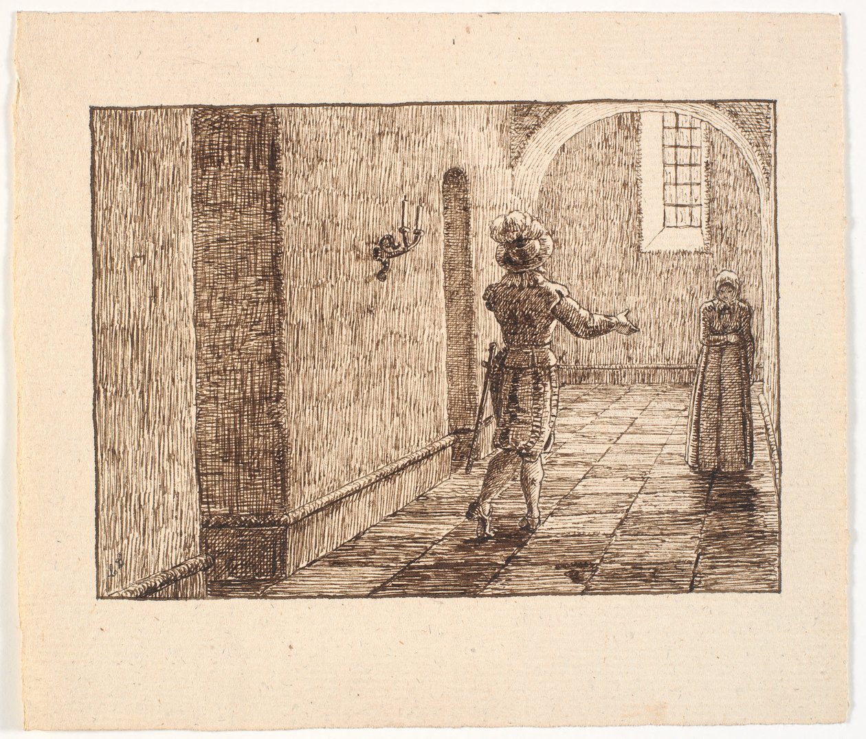Illustration for St. St. Blicher, The Three Holy Evenings by Christen Dalsgaard