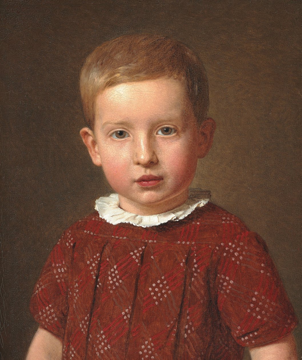 Headmaster J. Krohn as a Child, the Artist