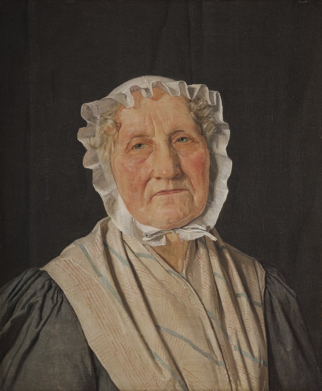 Portrait of Inger Margrethe Høyen, née Schrøder, the Mother of the Art Historian N.L. Høyen by Christen Købke