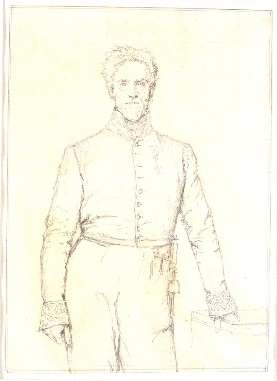 Amtmand, Chamberlain Jens Andreas Graah (1787-1873) by Christen Købke