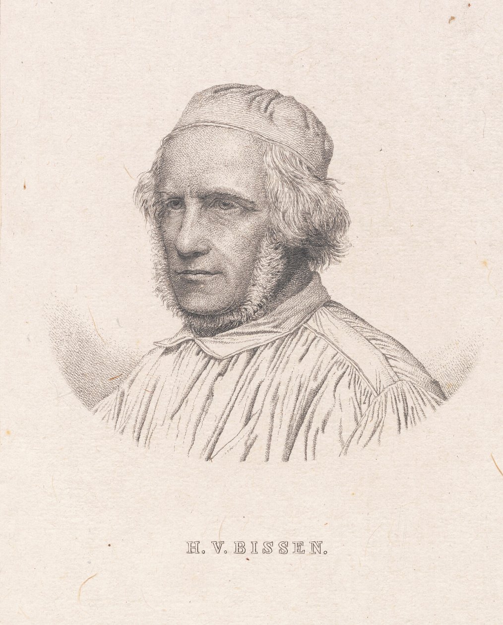 H.V. Bissen by Christen Købke
