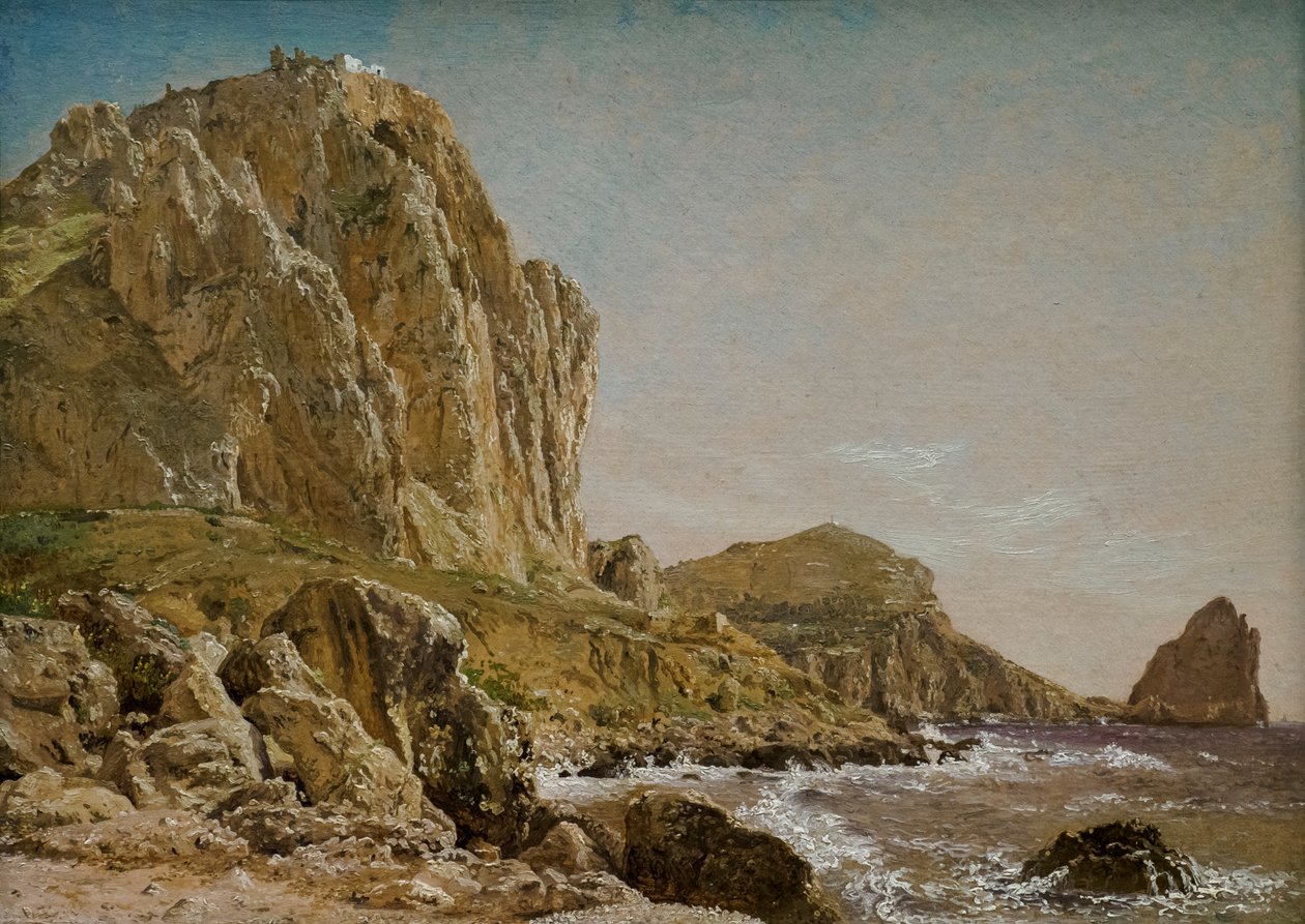 Marina Piccola, Capri by Christen Schjellerup Kobke