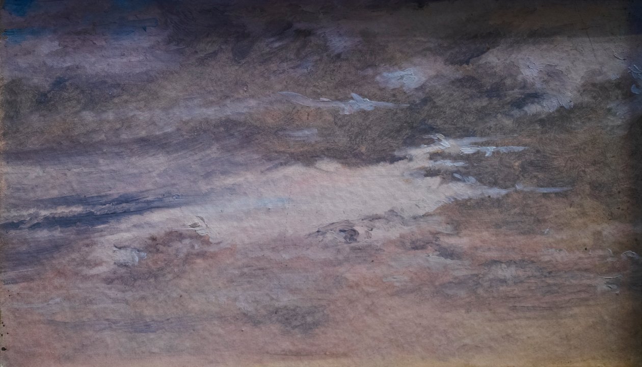 Study of Clouds by Christen Schjellerup Kobke