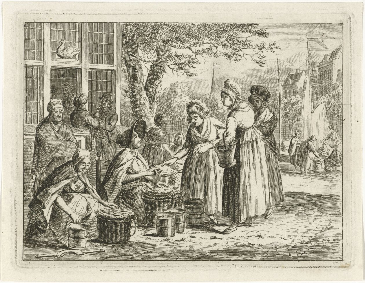 Fish Sellers by Christiaan Meijer