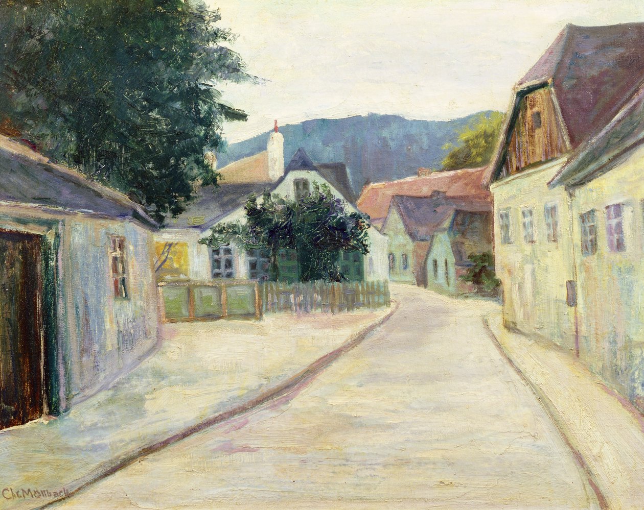 Road Through the Town by Christian Mollback