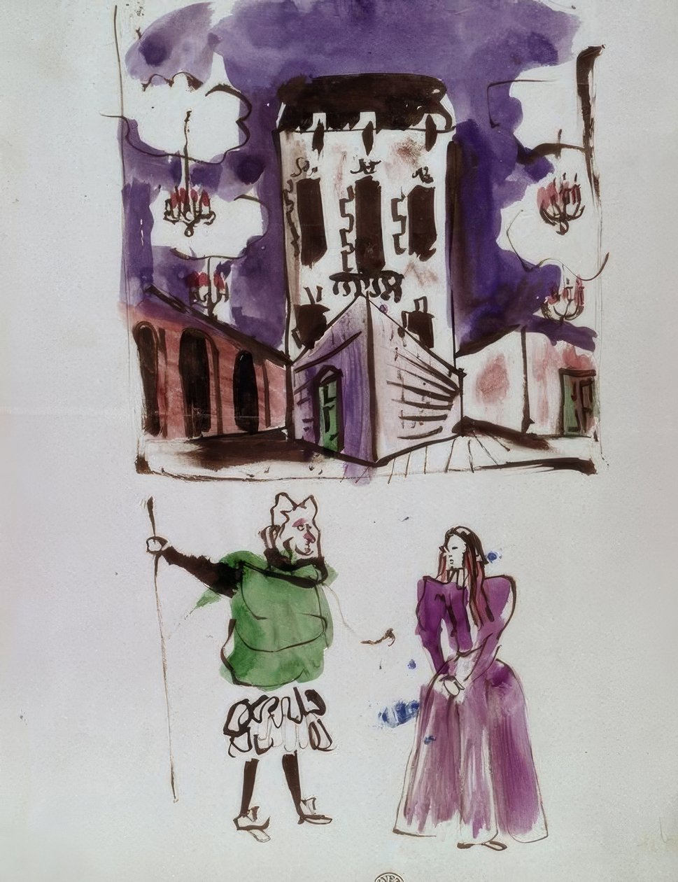 Stage Design and Costumes by Christian Bérard