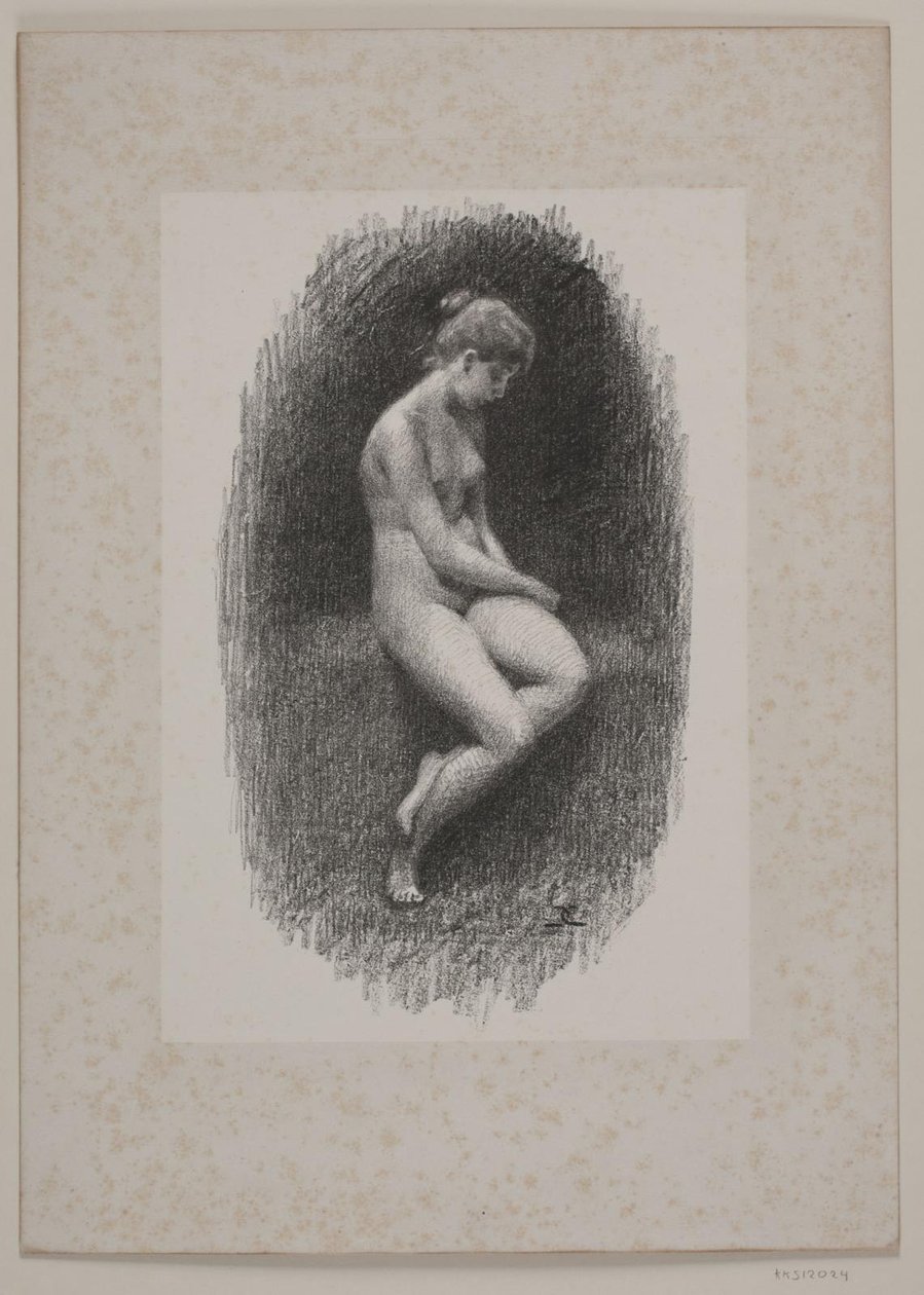 Female Model Study by Christian Clausen