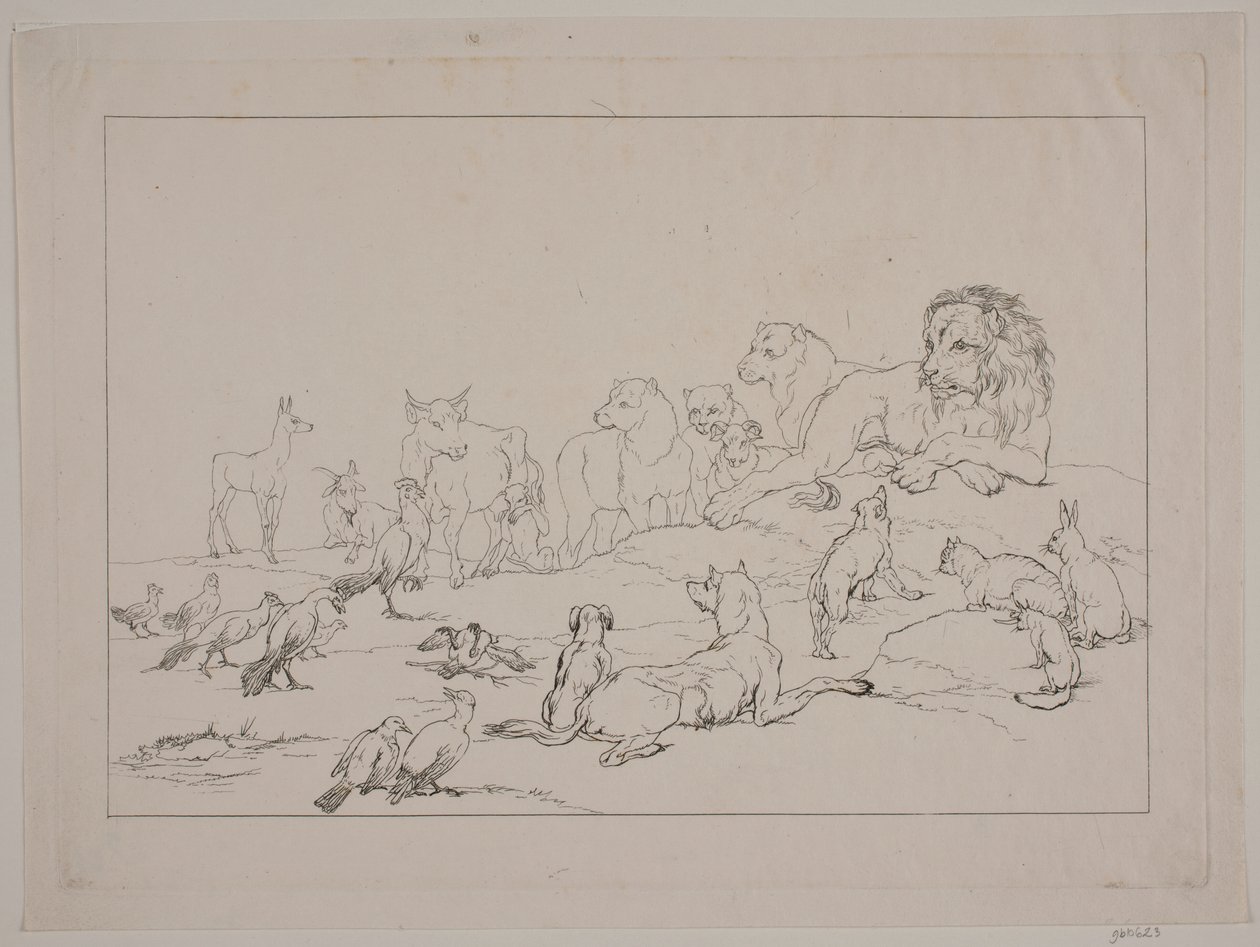 The Assembly of Animals. Illustration to 