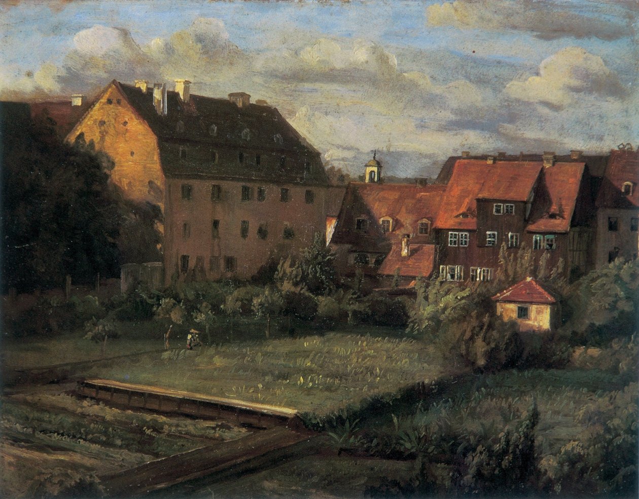 The Red Houses by Christian Friedrich Gille