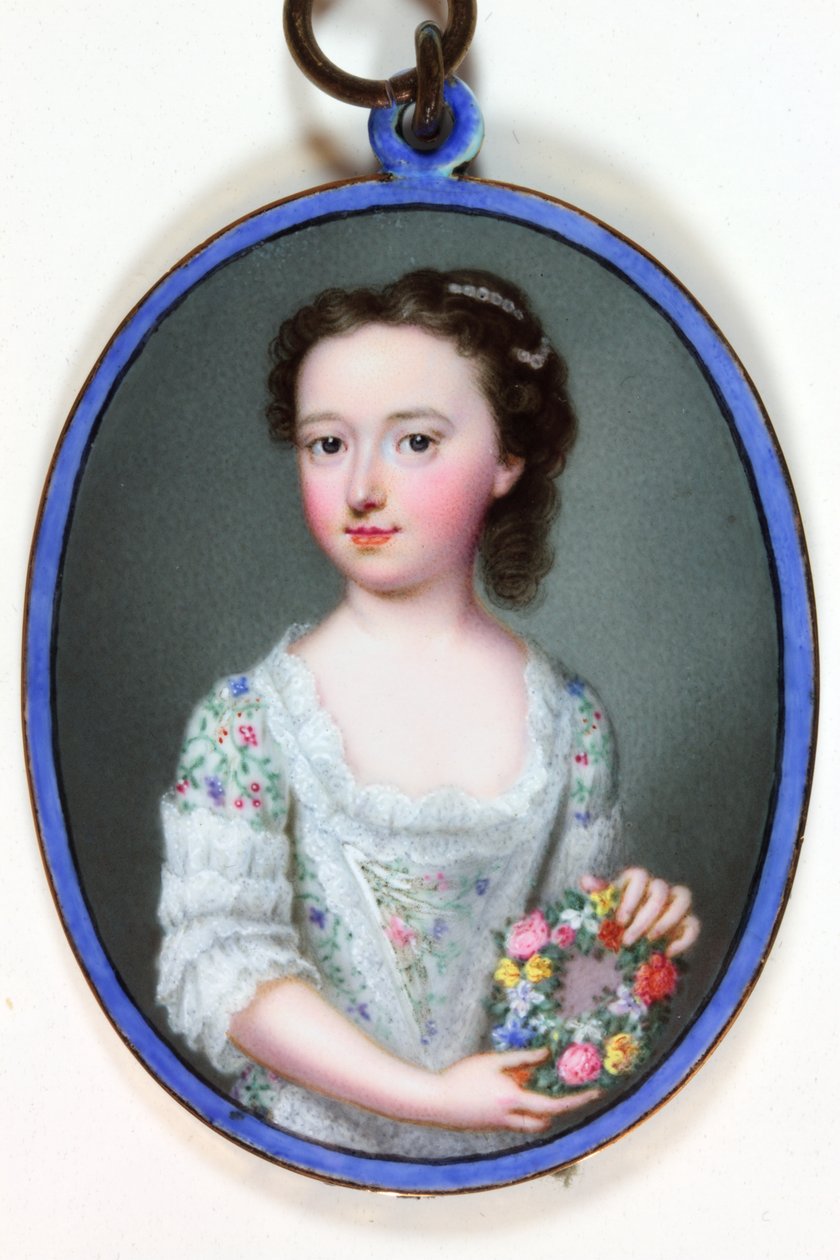 Lady Elizabeth Cavendish Bentinck, Later Viscountess Weymouth and Marchioness of Bath by Christian Friedrich Zincke