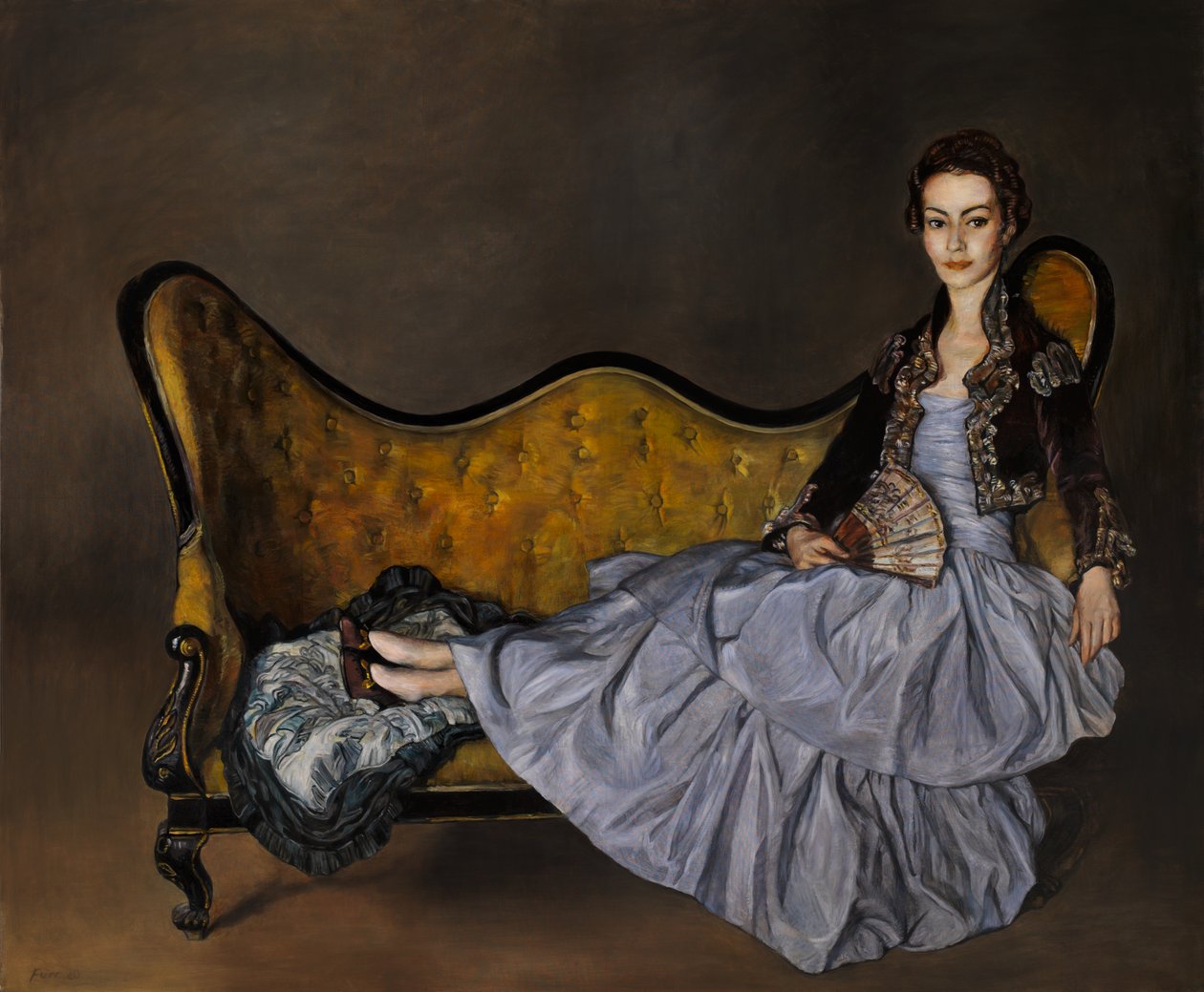Signora de Garay (after Zuloaga) by Christian Furr