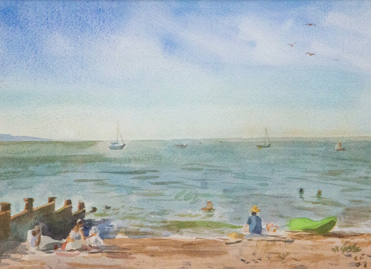 Whitstable Green Sea by Christian Furr