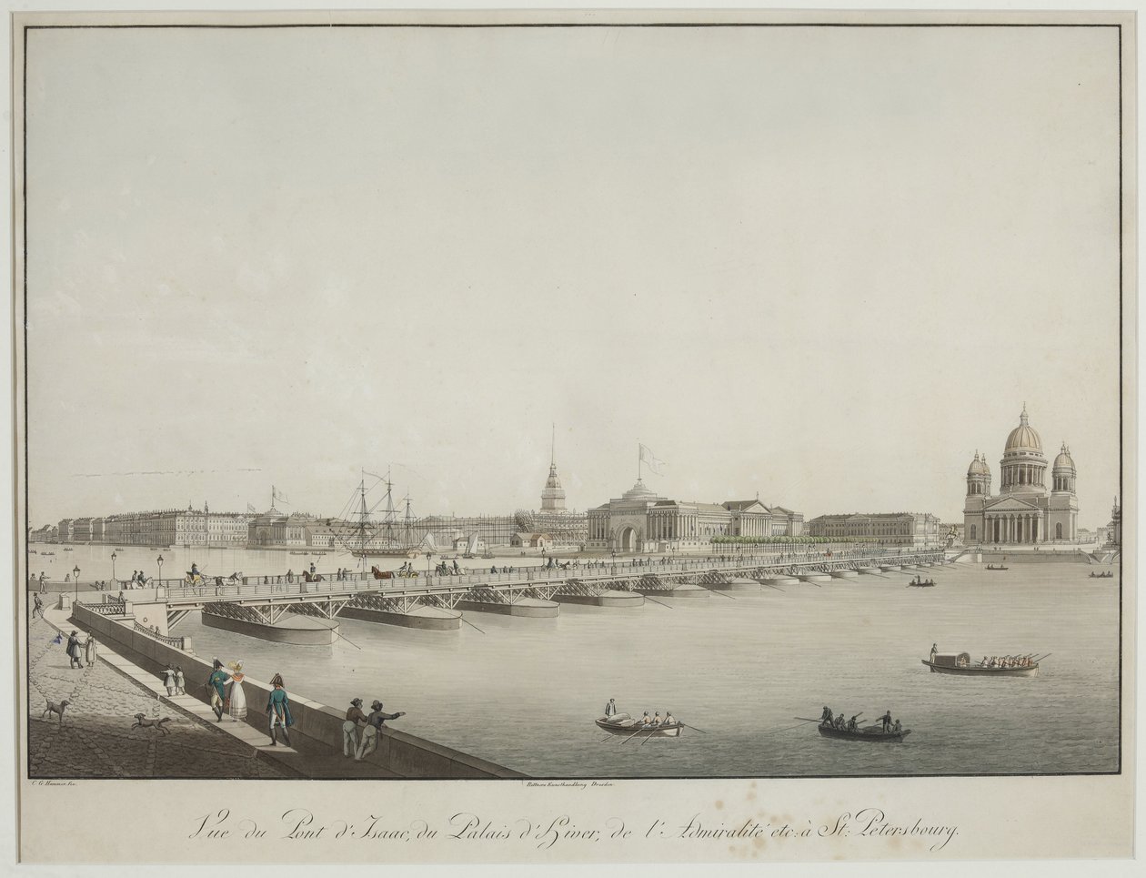 View of the Saint Isaac