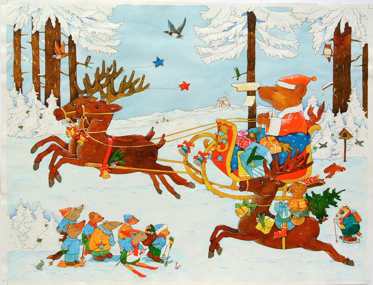 Christmas Bear by Christian Kaempf