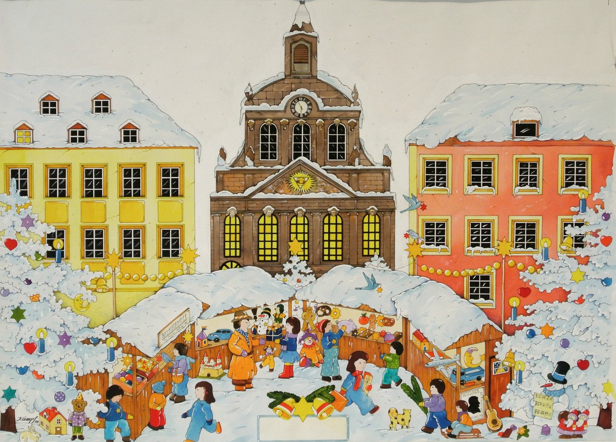 Christmas Market by Christian Kaempf