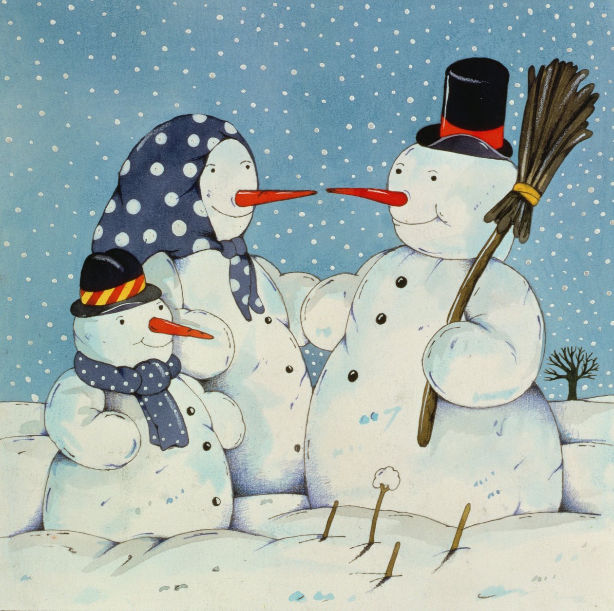 The Snowman Family, 1997 by Christian Kaempf