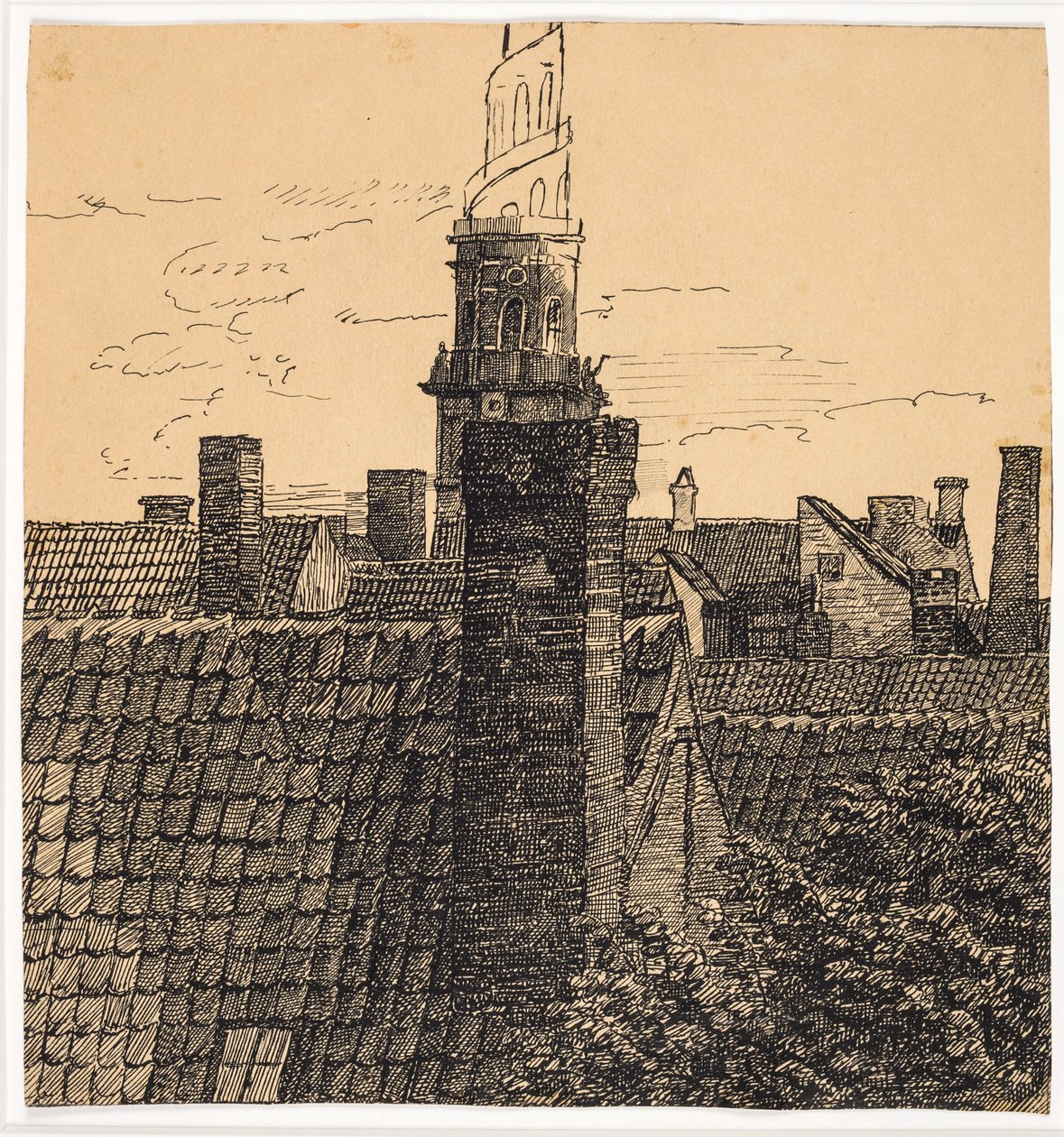View over Roofs towards Our Saviour