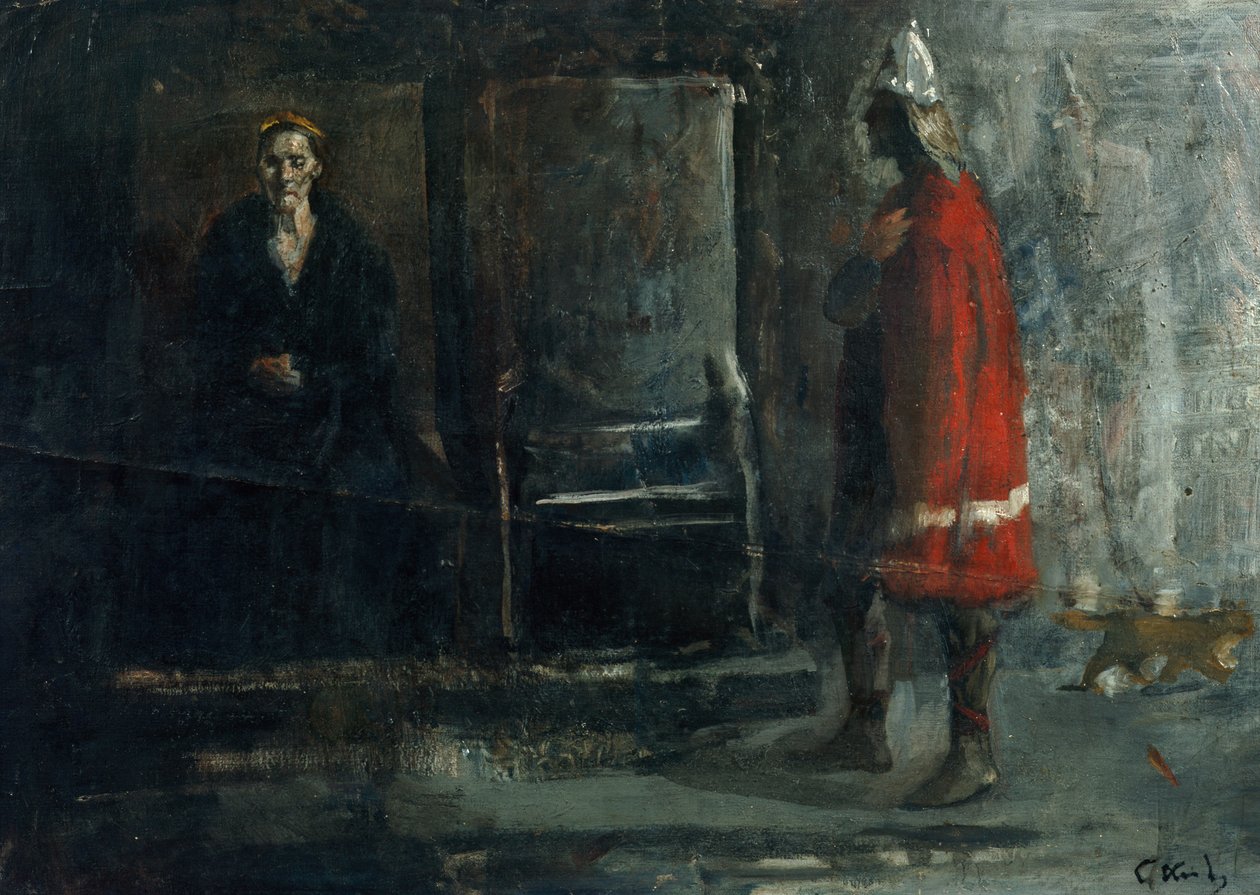Queen Gunnhild receives message about Erik Eriksson
