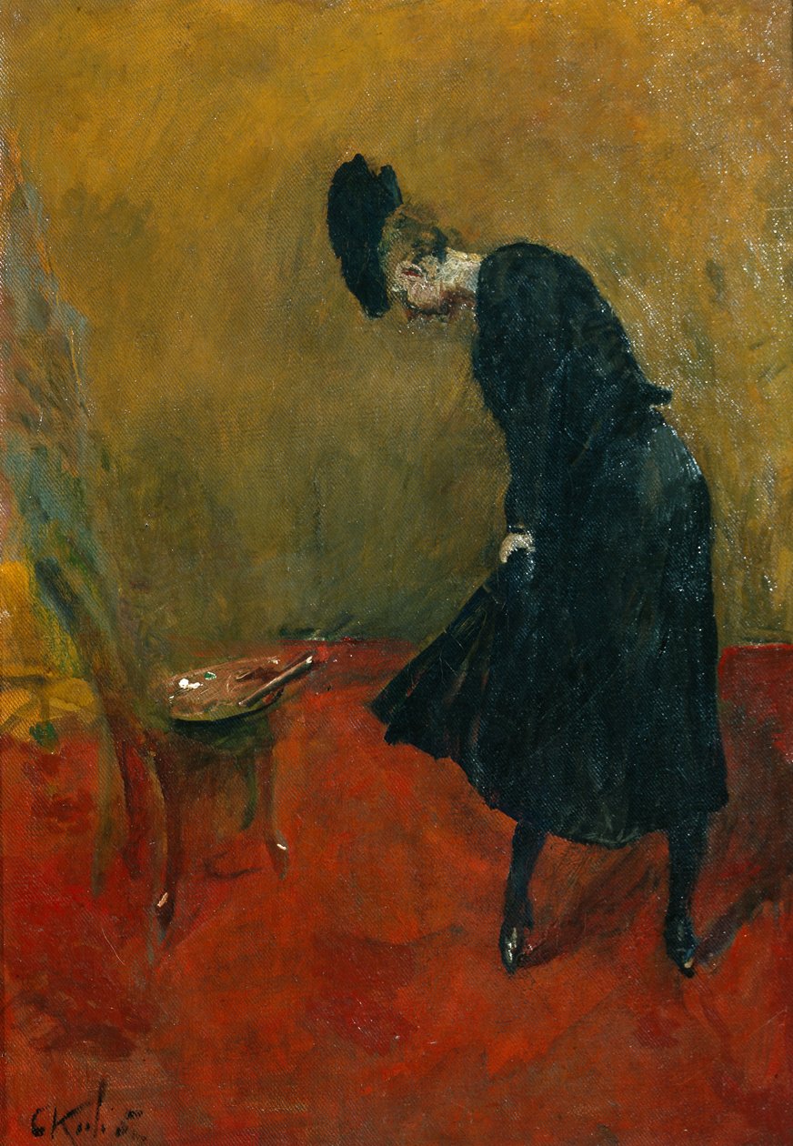 The Paint Splash by Christian Krohg