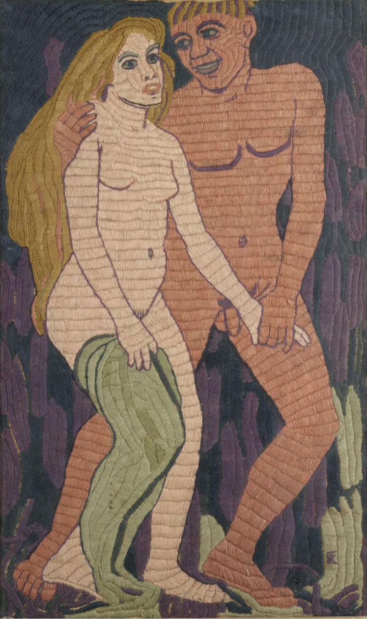 Young Couple by Christian Rohlfs
