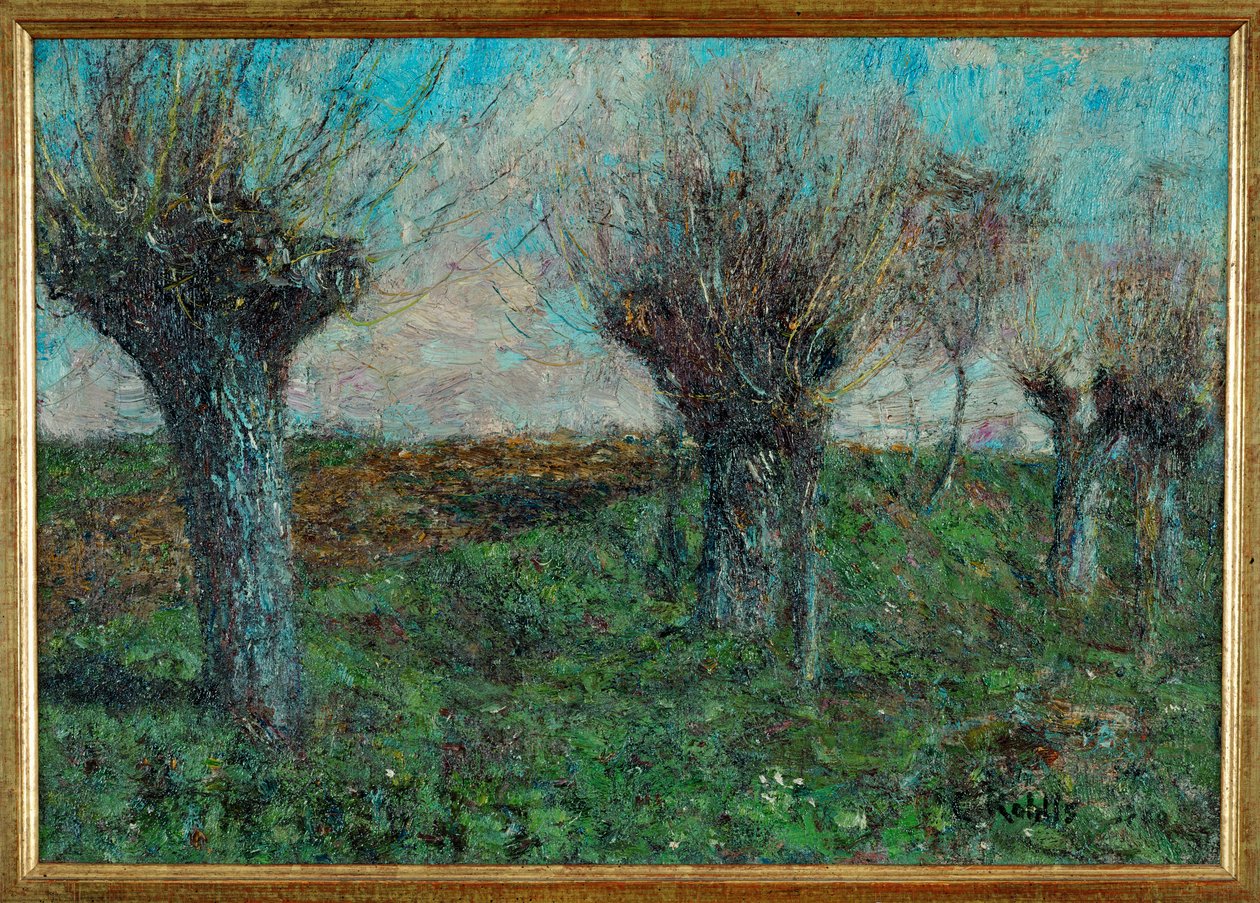 Landscape with Willows by Christian Rohlfs