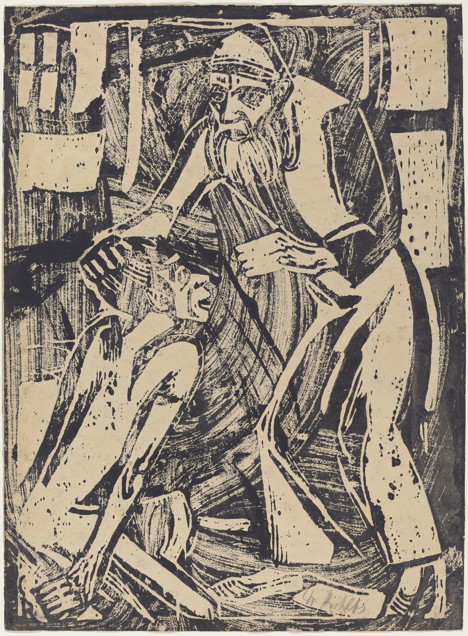 Return of the Prodigal Son, 1916 by Christian Rohlfs