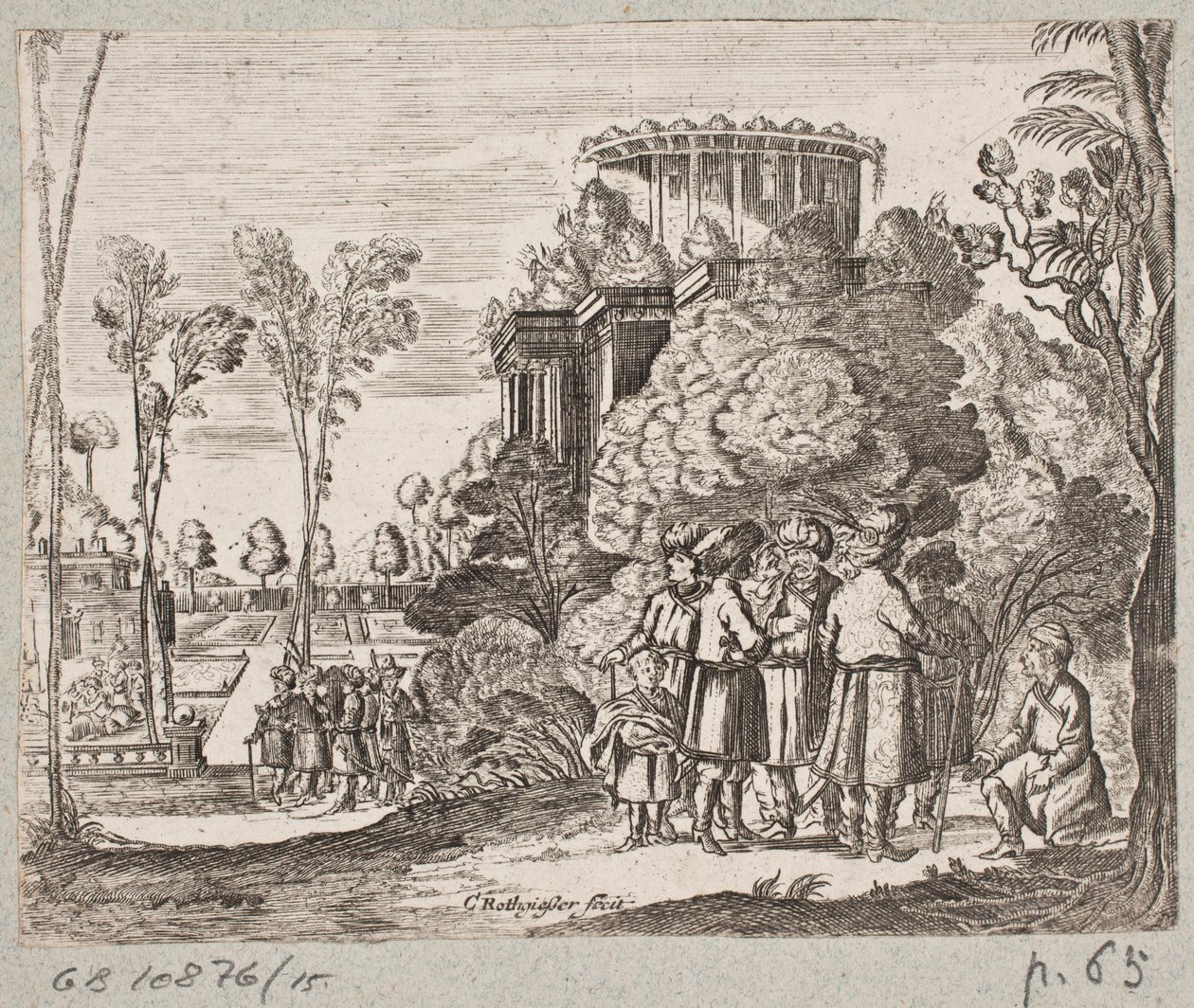 Illustration to Adam Olearius, 