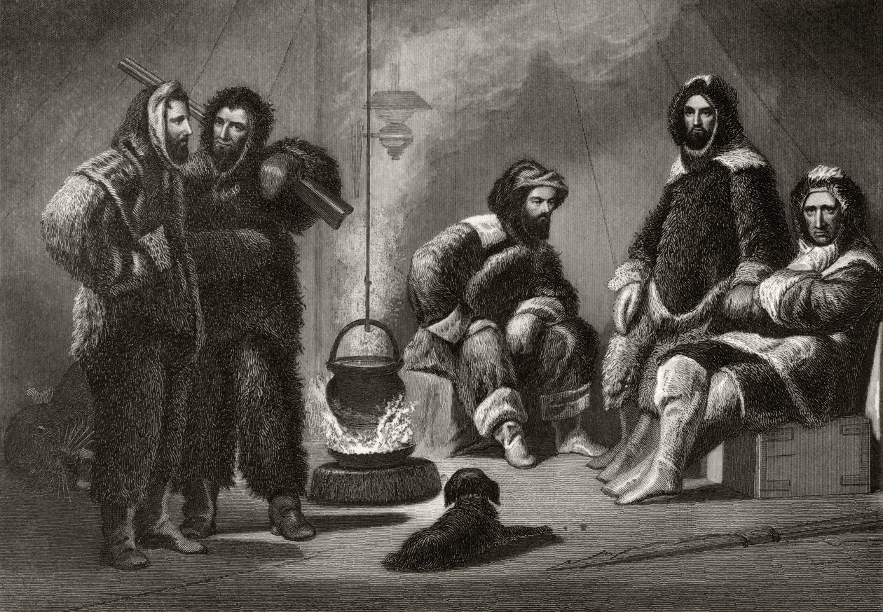 Life in the Brig, engraved by J. McGoffin, from 