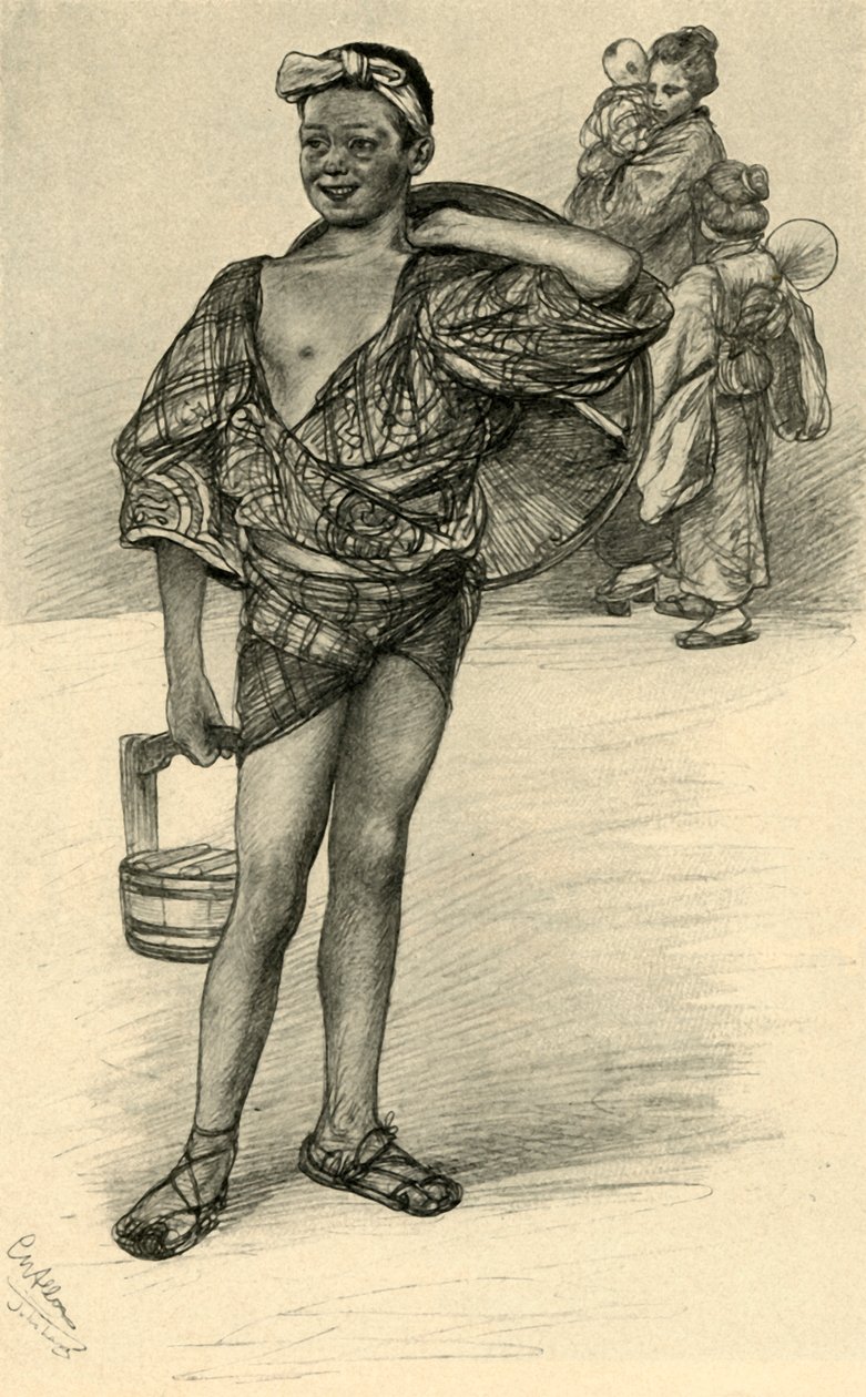 Japanese boy by Christian Wilhelm Allers