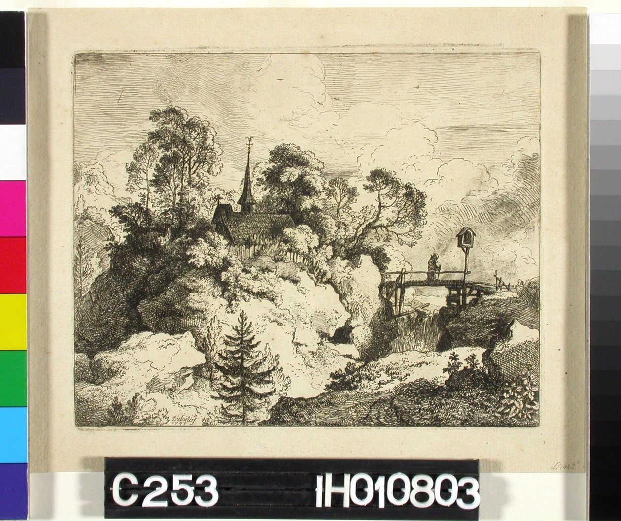 Untitled by Christian Wilhelm Ernst Dietrich