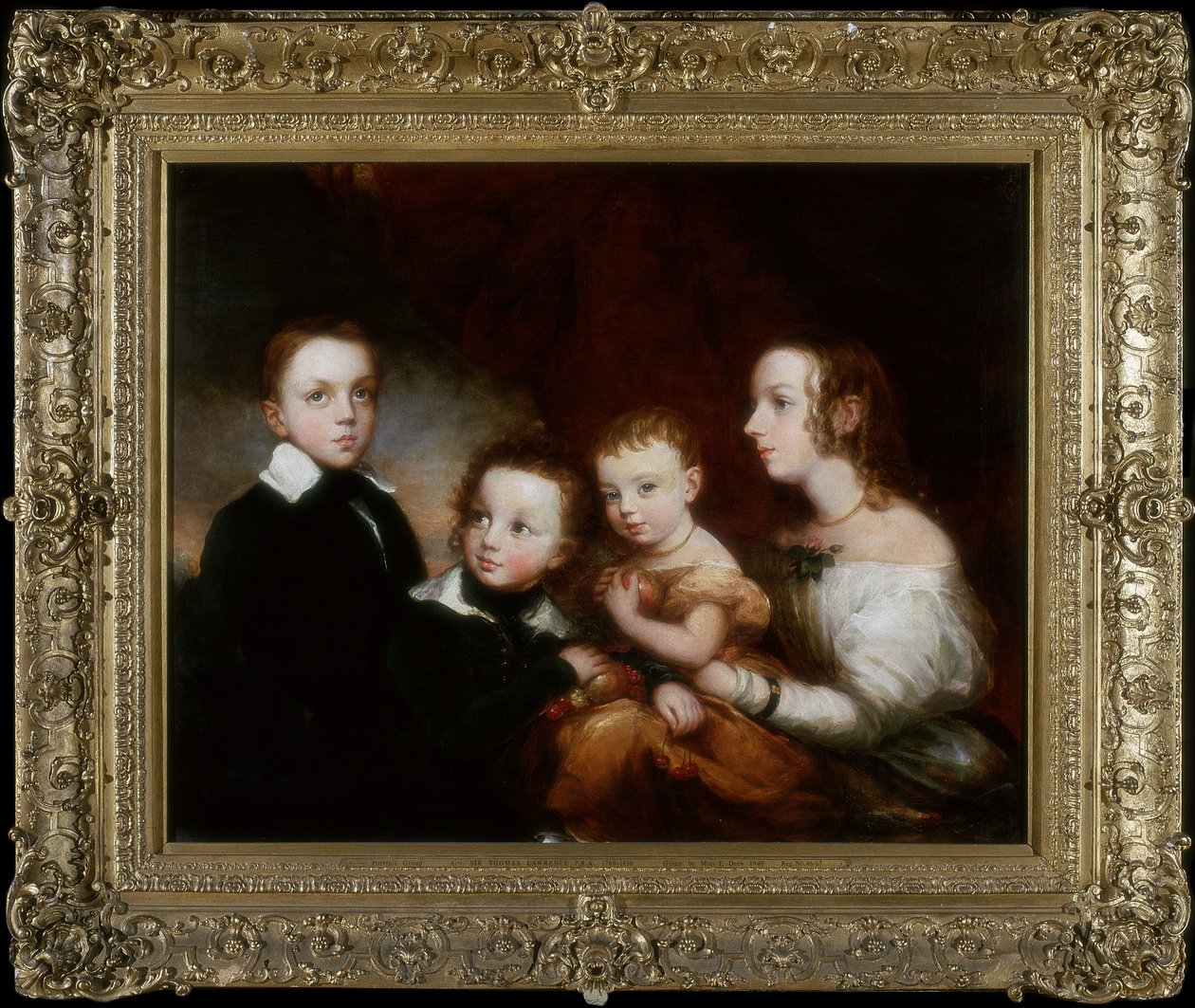 A Group of Children, c.1850 by Christina Robertson