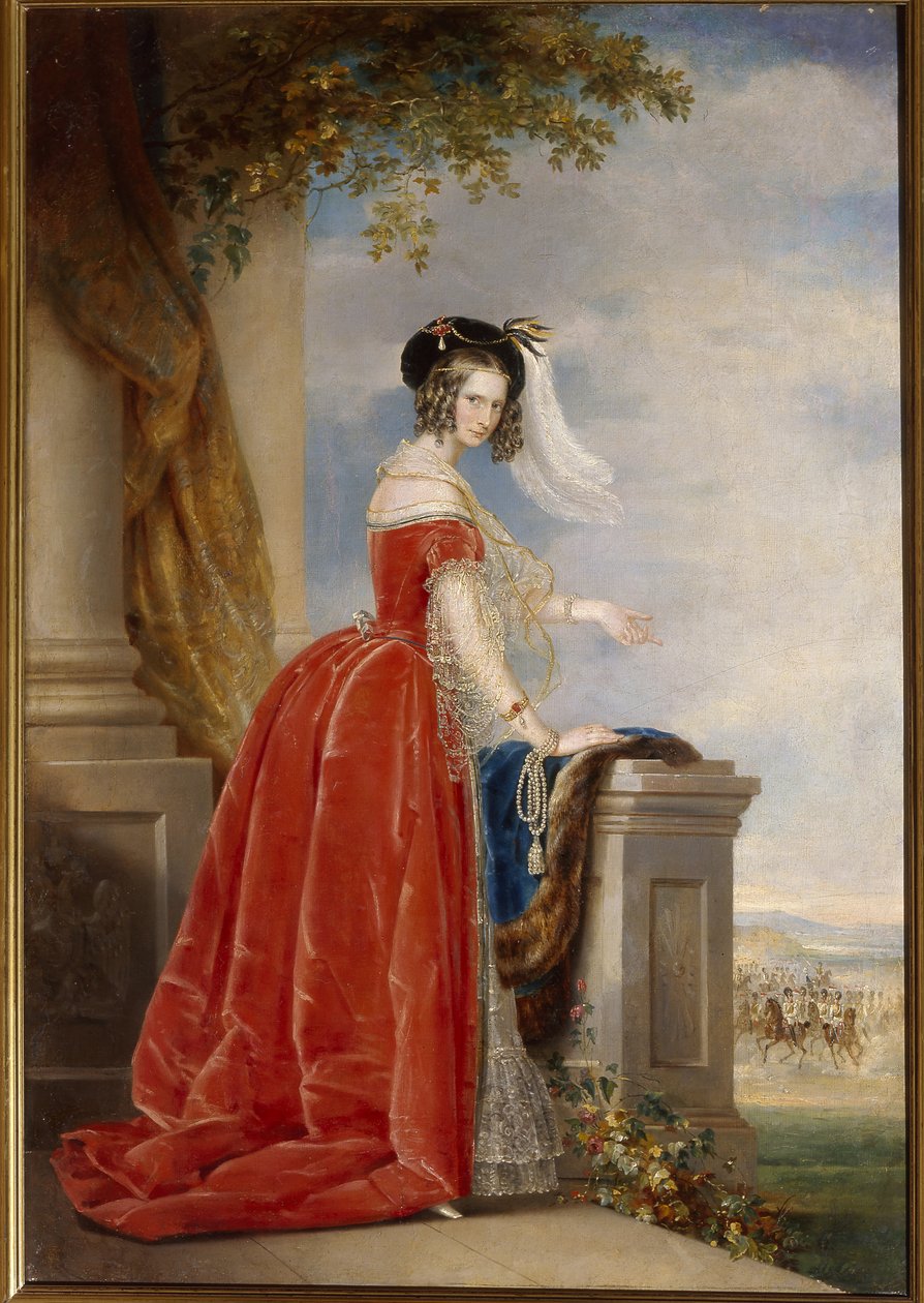 Portrait of Empress Alexandra Feodorovna by Christina Robertson