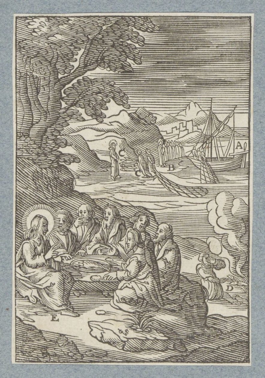 Christ Giving the Keys of Heaven to Peter by Christoffel van Sichem (II)